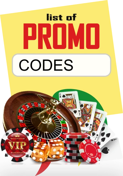 List of All Casino Promo Codes